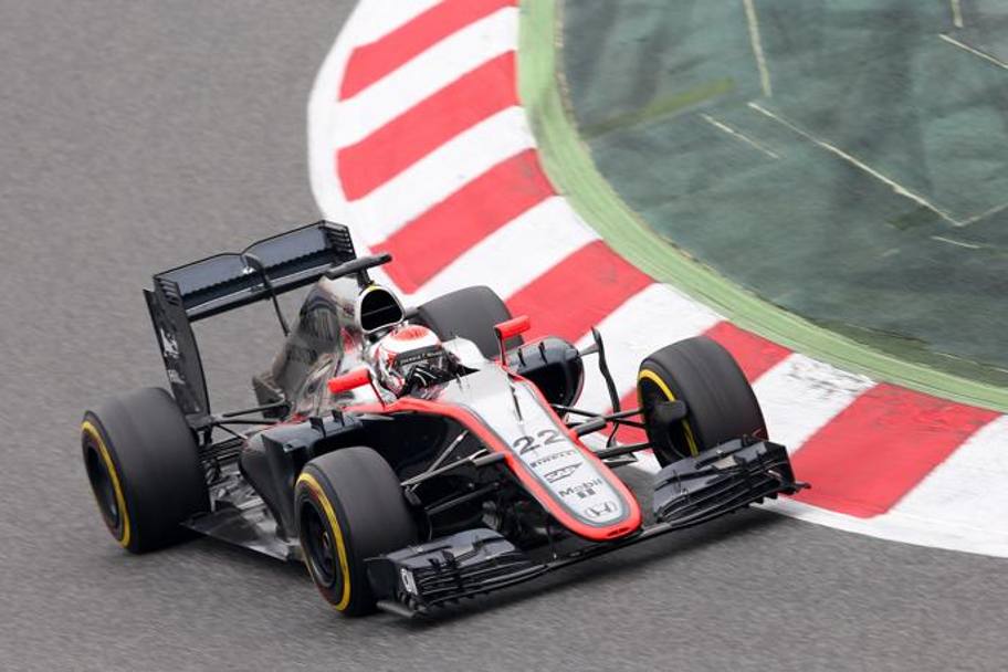 Button su McLaren Honda. Getty Images